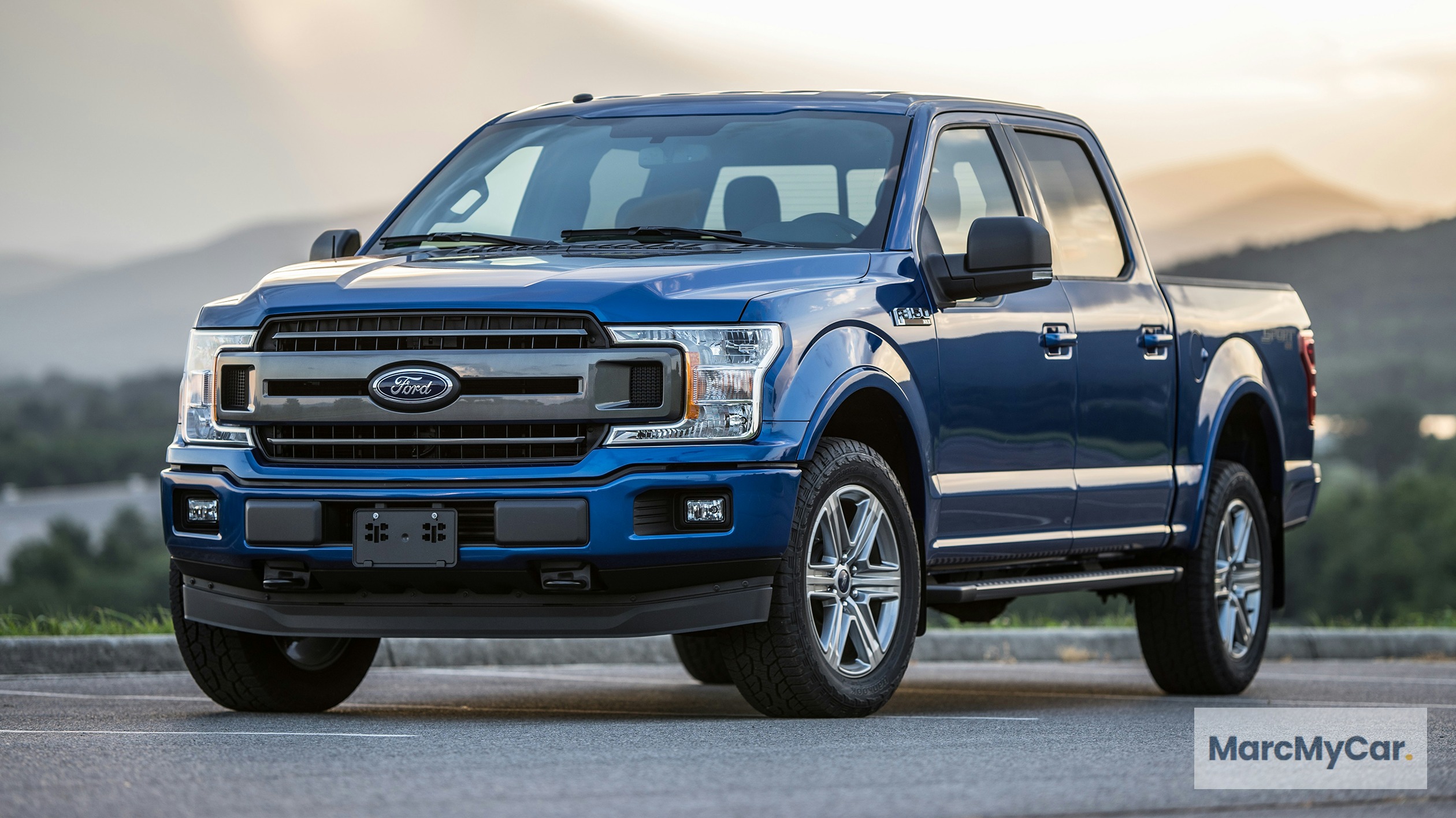 Vehicle listing photo with custom background and compliance check